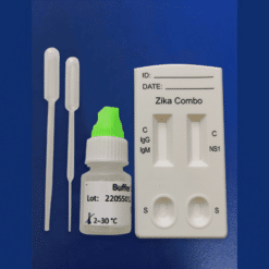 Prueba rápida de Zika NS1, IgG e IgM