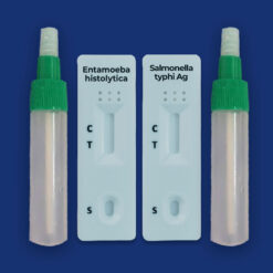 Kit de pruebas rápidas Entamoeba H. + Salmonella Typhi